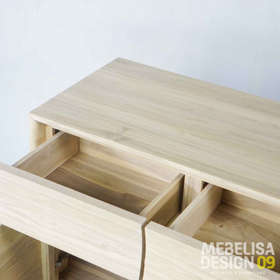 Meja Bufet Pajangan Ruang Tamu Minimalis Kayu Solid Meja Bufet Pajangan Ruang Tamu Minimalis Kayu Solid