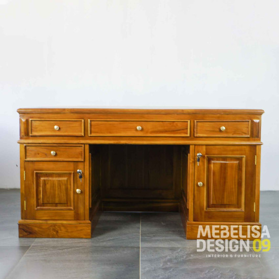Meja Kerja Kantor Minimalis Meja Direktur Kayu Jati Meja Kerja Kantor Minimalis Meja Direktur Kayu Jati