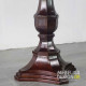 Meja Makan Antik Bulat Top Marmer Mewah Kayu Jati