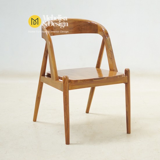 Meja Makan Set Retro 2 Kursi Jati