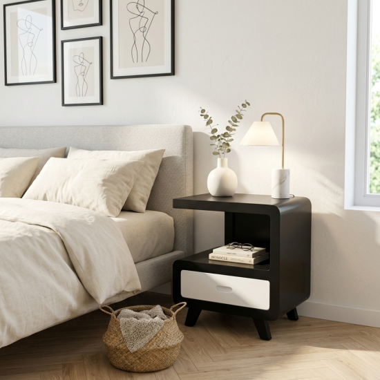 Meja Nakas Bedside Minimalis Jati Jovian Meja Nakas Bedside Minimalis Jati Jovian