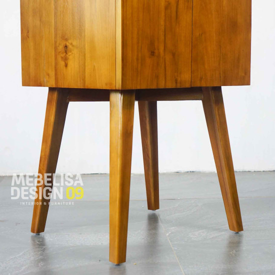 Meja Nakas Samping Tempat Tidur Minimalis Retro 2 Pintu Meja Nakas Samping Tempat Tidur Minimalis Retro 2 Pintu