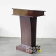 Meja Prasasti Podium Minimalis Kayu Jati Solid