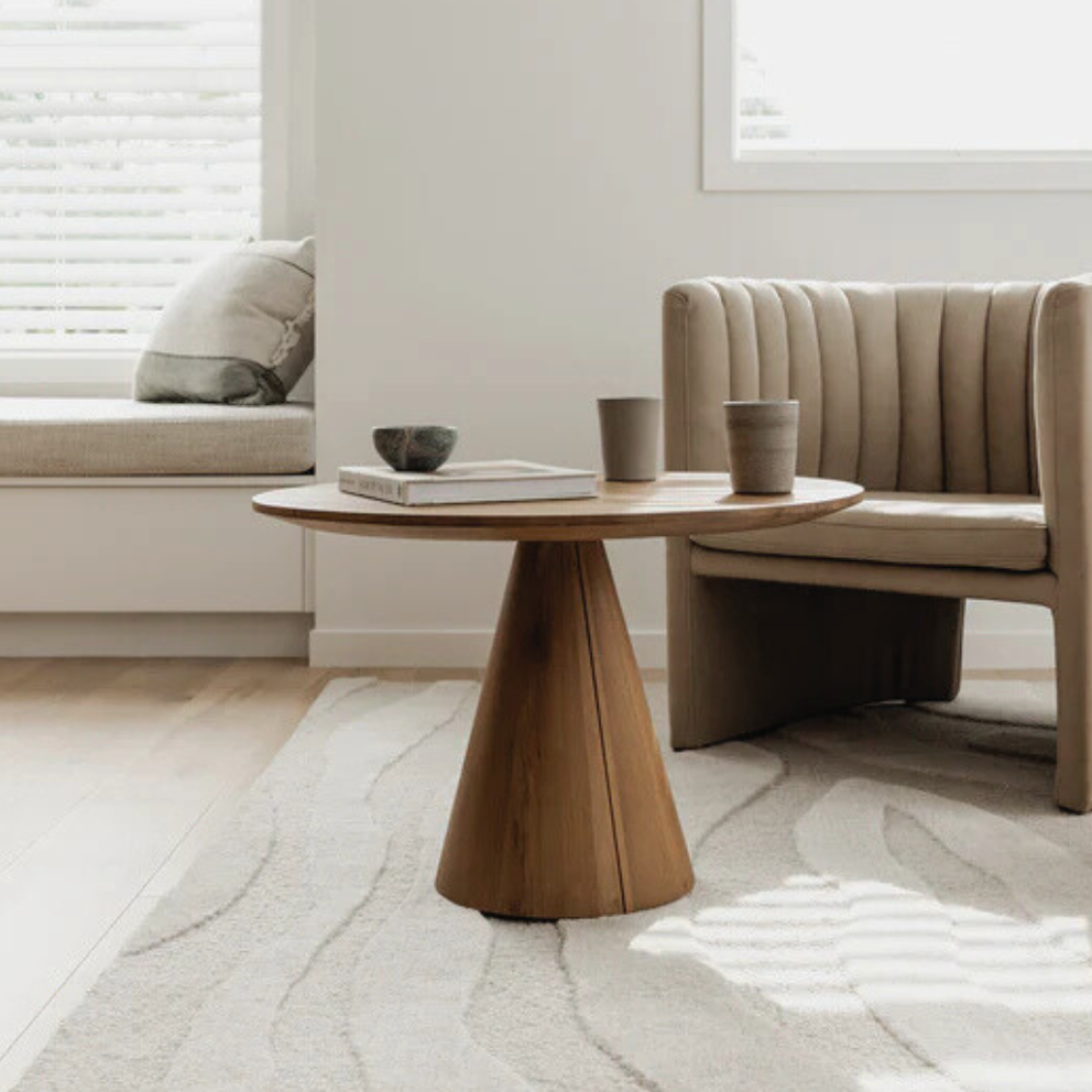 Meridian Round Reclaimed Teak Table