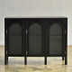 Mia Sideboard Bufet Minimalis Kontemporer Kayu Jati Solid Mia Sideboard Bufet Minimalis Kontemporer Kayu Jati Solid