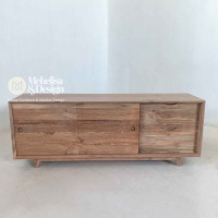 Mid-Century Modern TV Stand Recycled Teak
