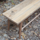 Mid-Century Retro Bench Recycled Teak Wood