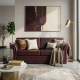 Mid-Century Sofa 3 Dudukan Full Jok 3 Laci