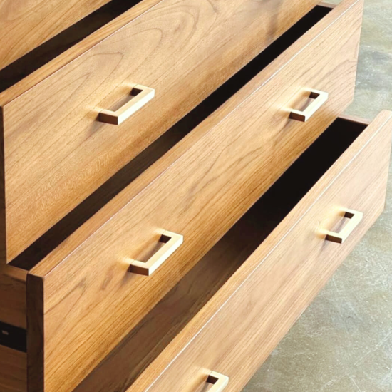 Muna Chest Of Drawers Nakas Loker 6 Laci Retro