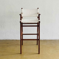 Nadya Bar Stool Armrest Kursi Bar Kombinasi Rotan