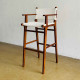 Nadya Bar Stool Armrest Kursi Bar Kombinasi Rotan