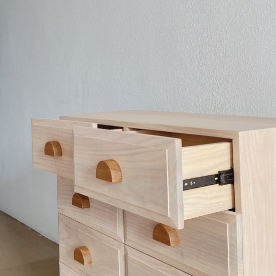 Naia Chest Of Drawers Nakas Bufet 8 Laci Kayu Jati