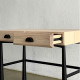 Naia Writing Desk Meja Belajar Anak Kayu Solid 2 Laci