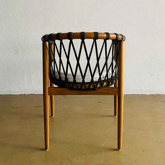 Nairah Armchair Kursi Makan Santai Anyaman Tali