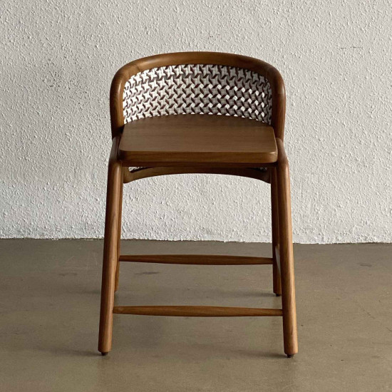 Najam Chair Kursi Makan Retro Kombinasi Anyaman