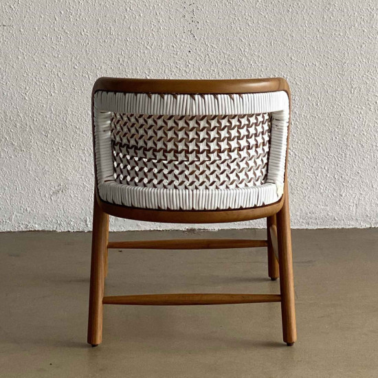 Najam Chair Kursi Makan Retro Kombinasi Anyaman
