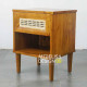 Nakas Bedside Retro 1 Laci Anyaman Rotan Kayu Jati Nakas Bedside Retro 1 Laci Anyaman Rotan Kayu Jati