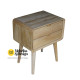 Nakas Bedside Table Retro Kayu Jati 2 Laci