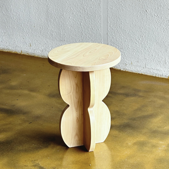 Nashwa Side Table Meja Samping Bundar Minimalis