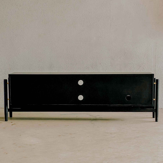 Nazia TV Console Bufet Meja TV Retro 2 Pintu Anyaman Nazia TV Console Bufet Meja TV Retro 2 Pintu Anyaman