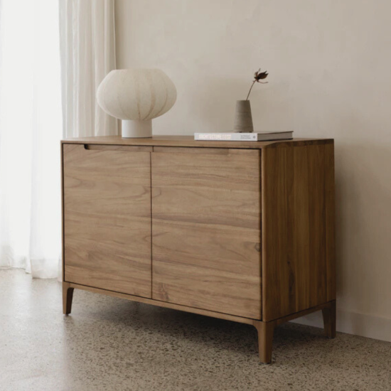 Nero Reclaimed Teak Sideboard Natural 2-Door
