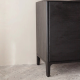 Nero Rustic Reclaimed Teak Sideboard Black