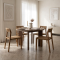 Niash Round Reclaimed Dining Table Set