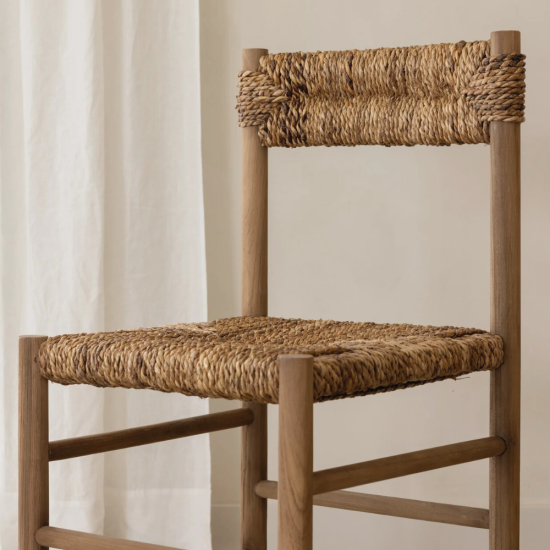 Nimbus Reclaimed Teak and Woven Chair