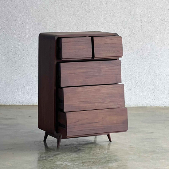 Niza Chest Of Drawers Nakas Laci Retro Kayu Jati