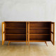 Omeir Sideboard Bufet Retro RuangTamu 4 Pintu Anyaman Rotan Omeir Sideboard Bufet Retro RuangTamu 4 Pintu Anyaman Rotan
