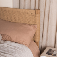 Orla Woven Reclaimed Teak Bed Frame