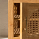 Osaka Rattan Arch Bedside