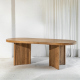 Ottoman Rounded End Dining Table