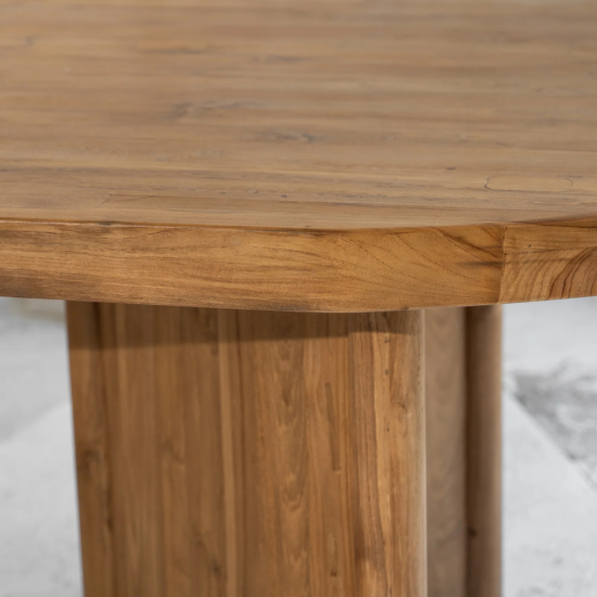 Ottoman Rounded End Dining Table