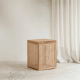 Padini Rattan Side Table with Storage