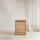 Padini Rattan Side Table with Storage