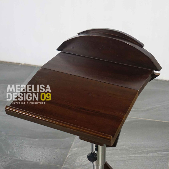 Podium Portable Jokowi Up-down Kayu Jati Podium Portable Jokowi Up-down Kayu Jati