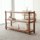 Raka Modular Solid Reclaimed Teak 3-Tier Shelf