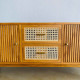 Raya TV Console Meja TV Bufet Kabinet Ruang Tamu Retro