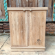Reclaimed Teak Compact Bar Cabinet
