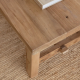 Reclaimed Teak Farmhouse Coffee Table