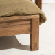 Reclaimed Teak Meryem Bed Base