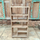 Reclaimed Teak Modular Display Book Shelf