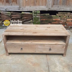 Recycled Teak Wood Coffee Table With Storage