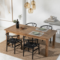 Ridha Reclaimed Teak Dining Table