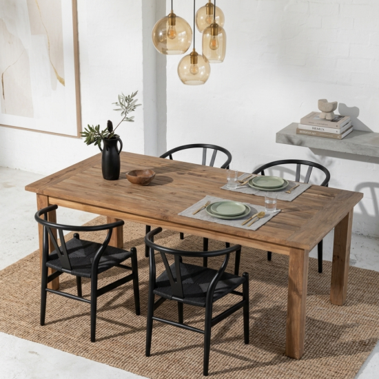 Ridha Reclaimed Teak Dining Table