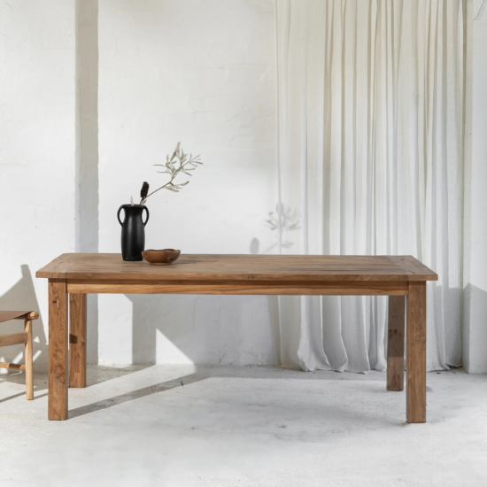 Ridha Reclaimed Teak Dining Table