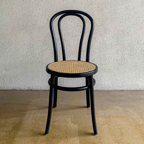 Rola Chair Rattan Base Kursi Makan Vintage Dudukan Rotan