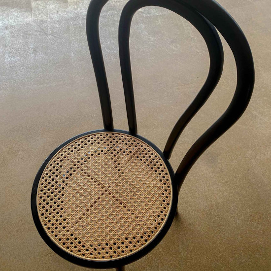 Rola Chair Rattan Base Kursi Makan Vintage Dudukan Rotan