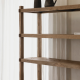 Rustic Reclaimed Teak Bookshelf 5-Tier